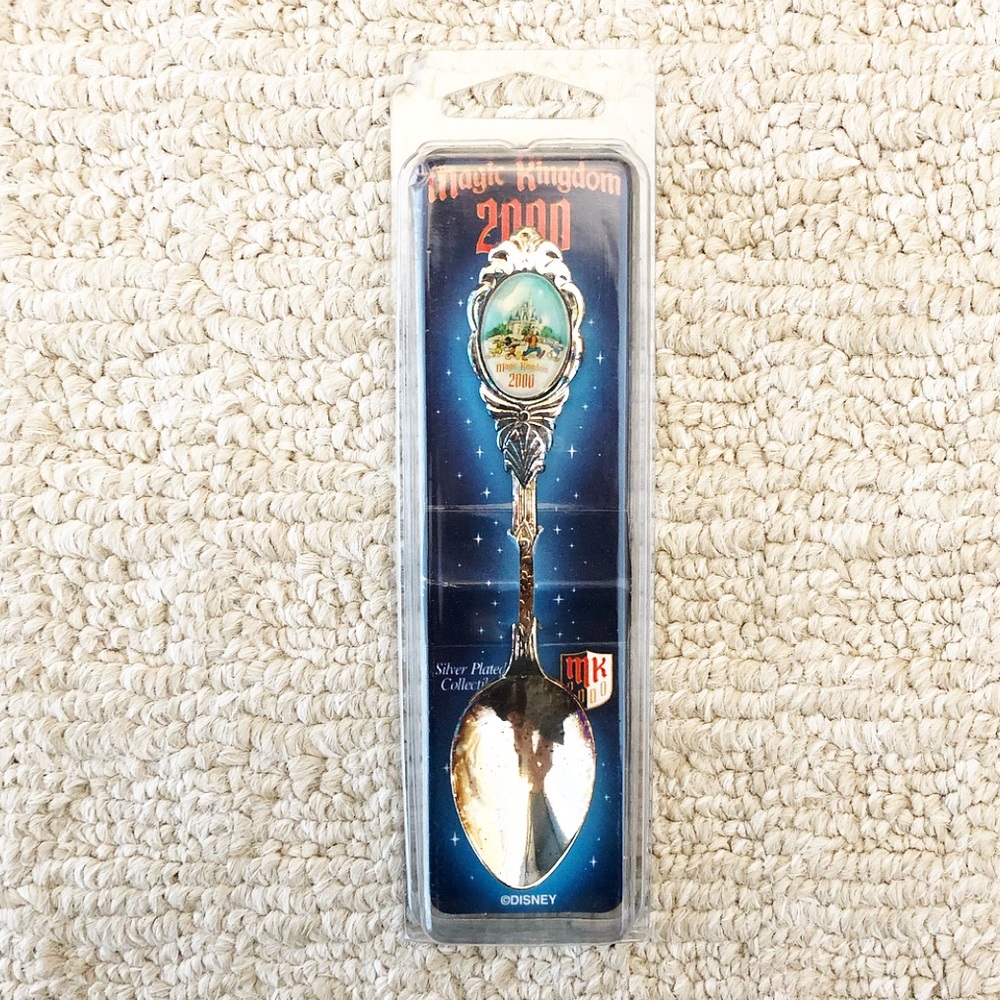 Vintage Magic Kingdom silver collectible spoon